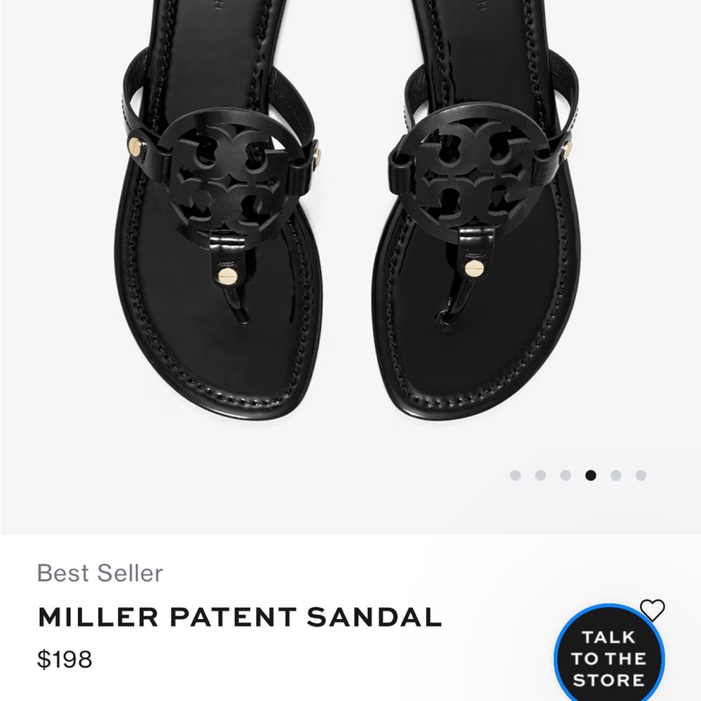 Tory Burch Miller Patent Sandal